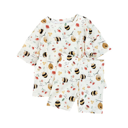 Honey Bee Boxy Tee & Short Set
