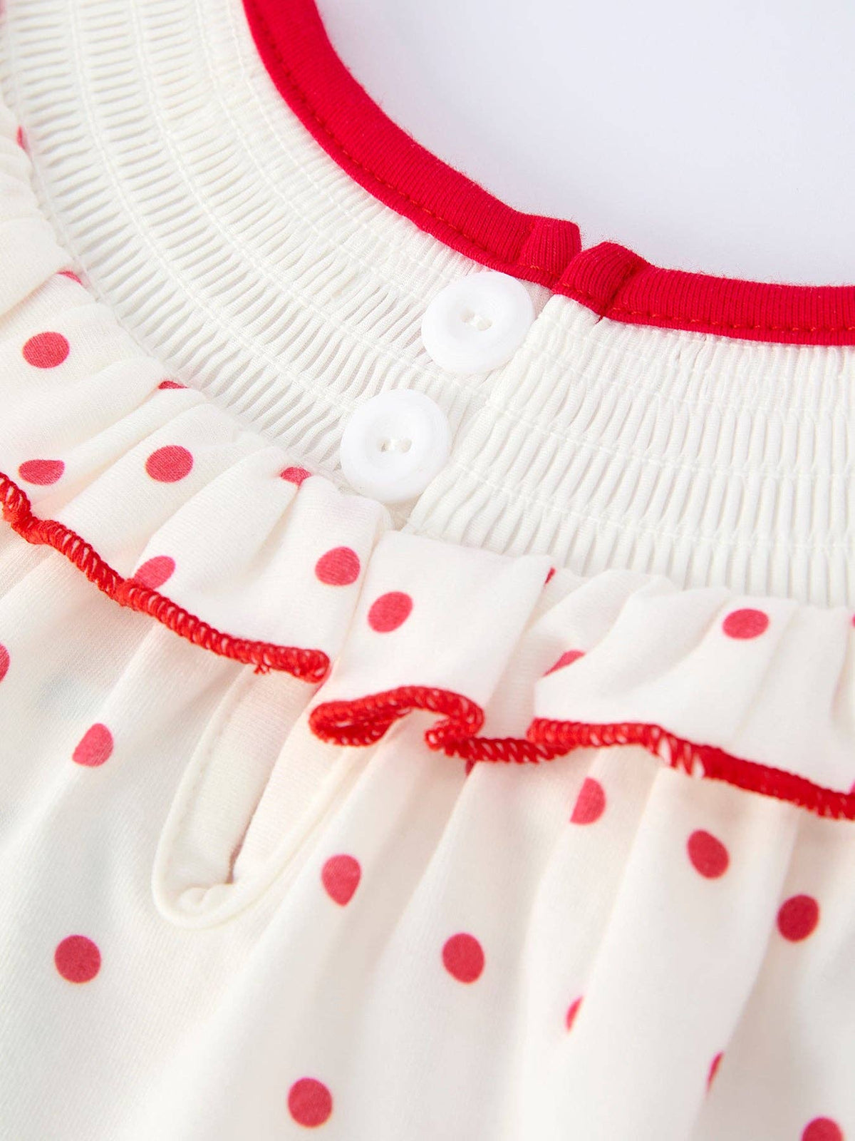 Polka Dot Baby Girls Romper