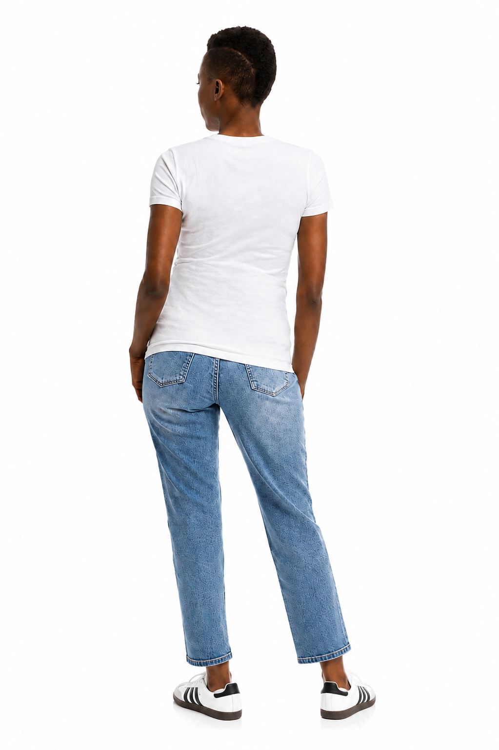 Maternity Ankle  Leg Jean w/ Bellyband