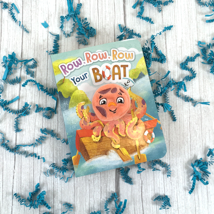 Row, Row, Row Your Boat - Finger Puppet Book