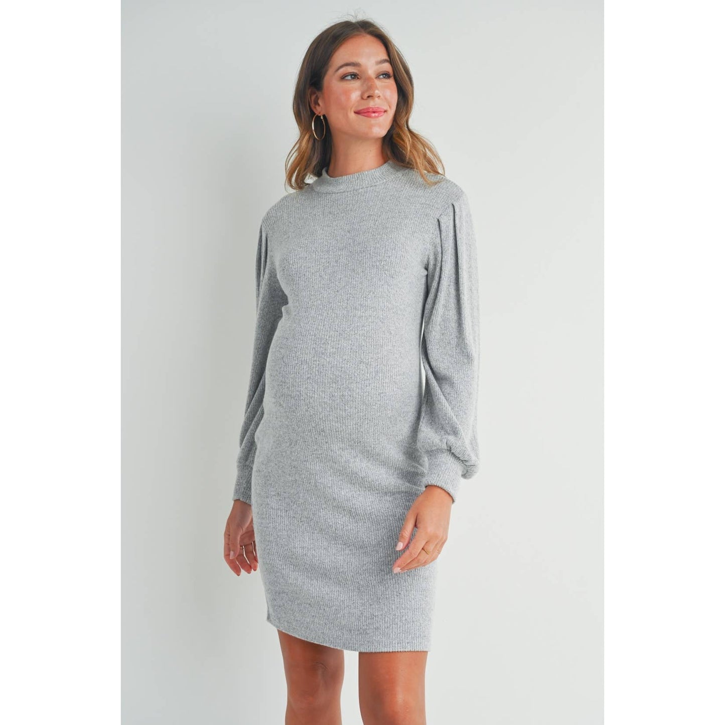 Long Sleeve Maternity Dress