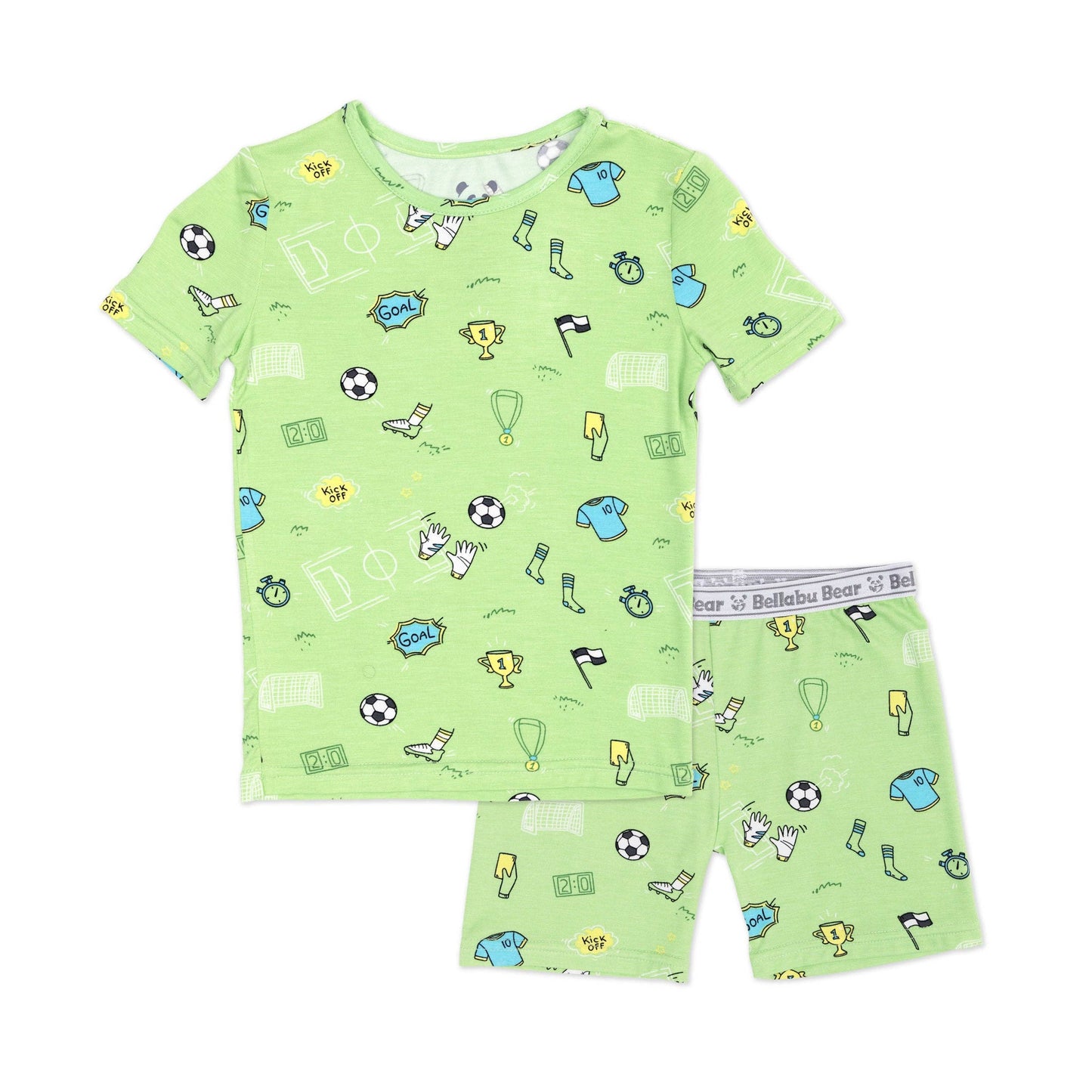 Soccer Pjs Short Set