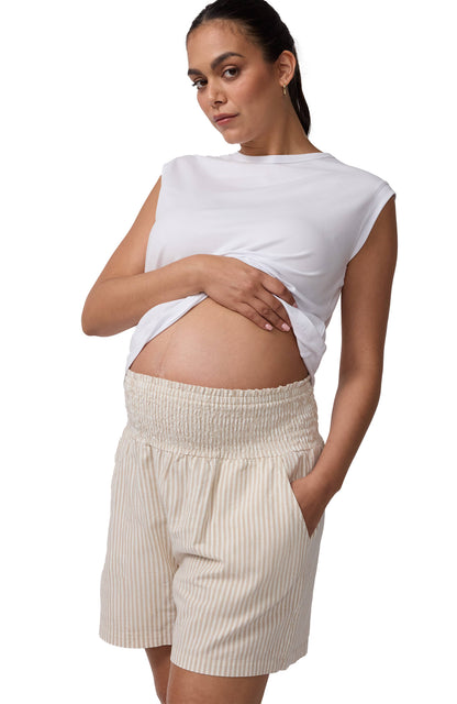 Everyday Linen Maternity Short