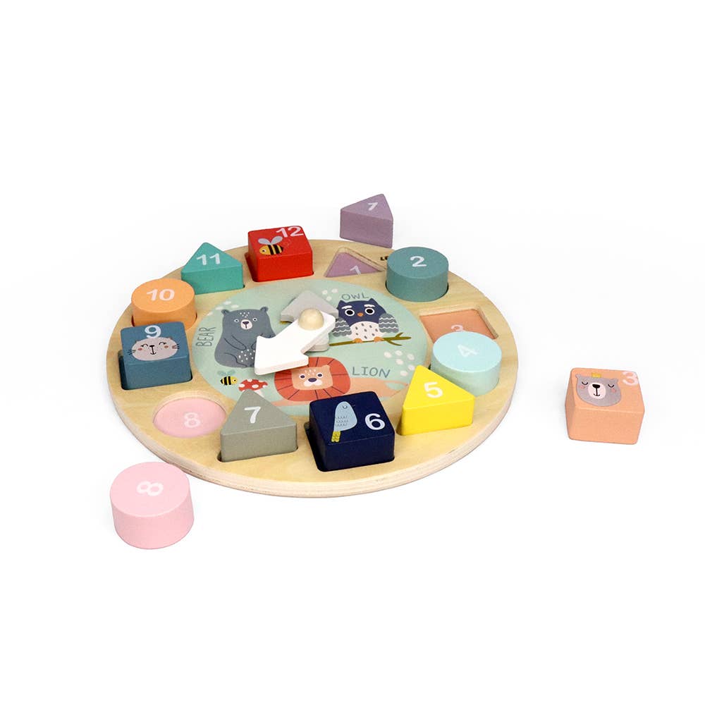 Shape Sorting Clock
