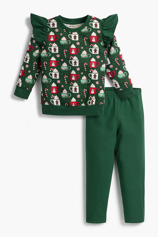 Holiday Ruffle Outfit