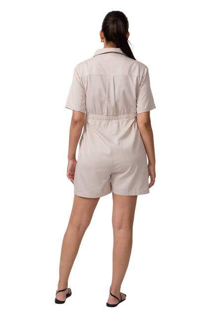 The Short Maternity Coverall