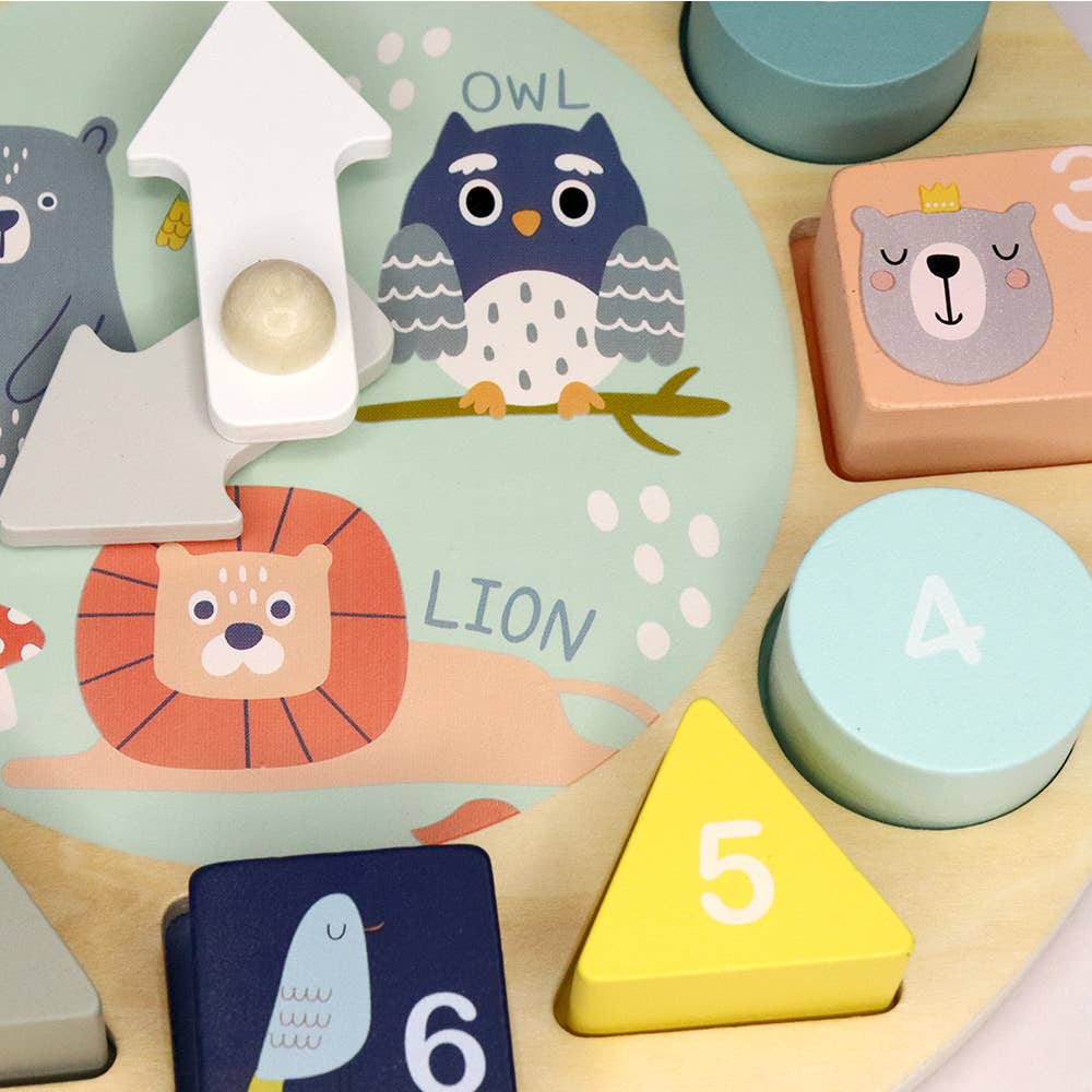 Shape Sorting Clock