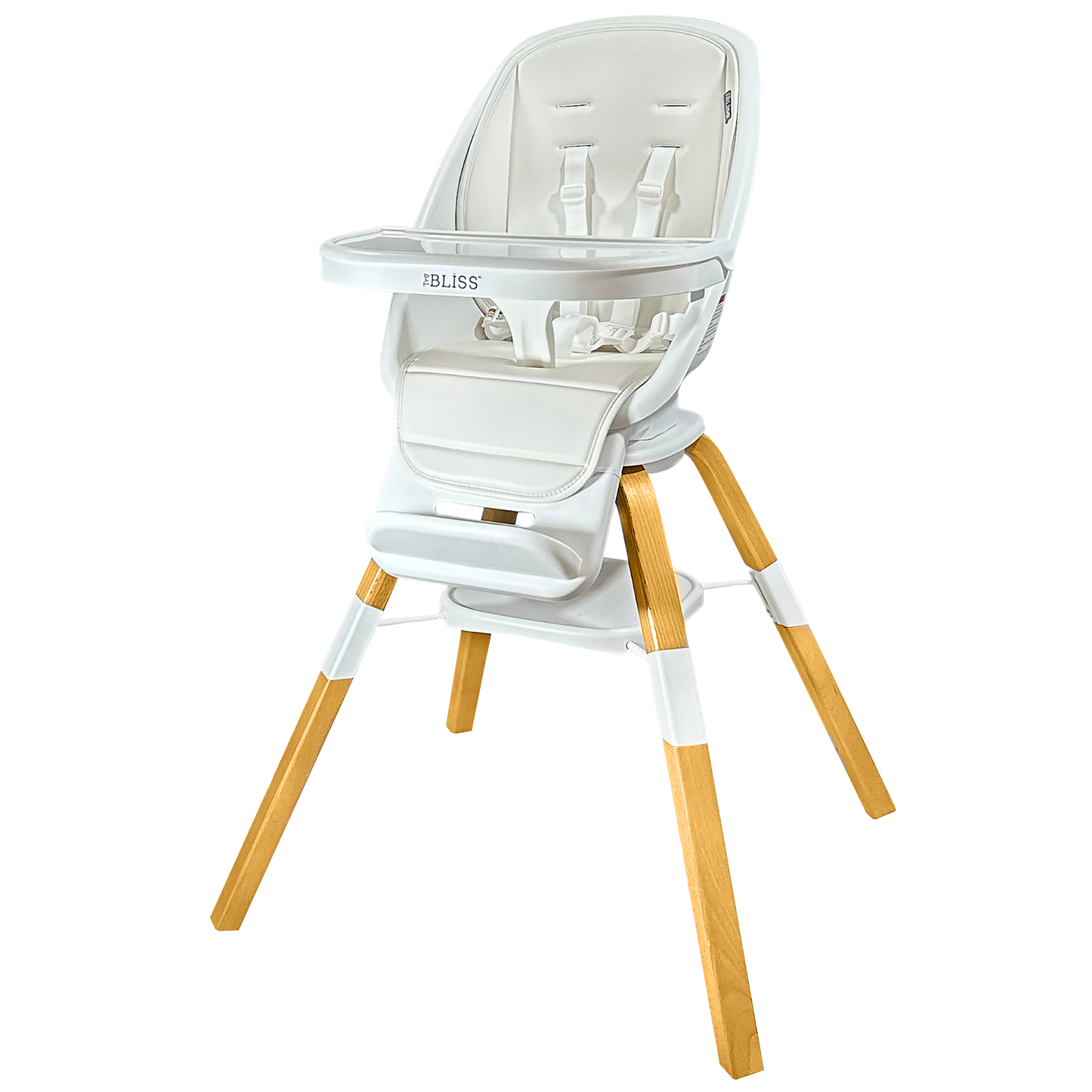 TruBliss Baby 2-in-1 Turn-A-Tot High Chair with 360 degree Swivel