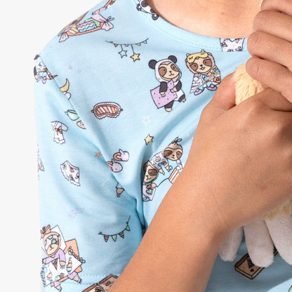 Sloth Pjs Short Set
