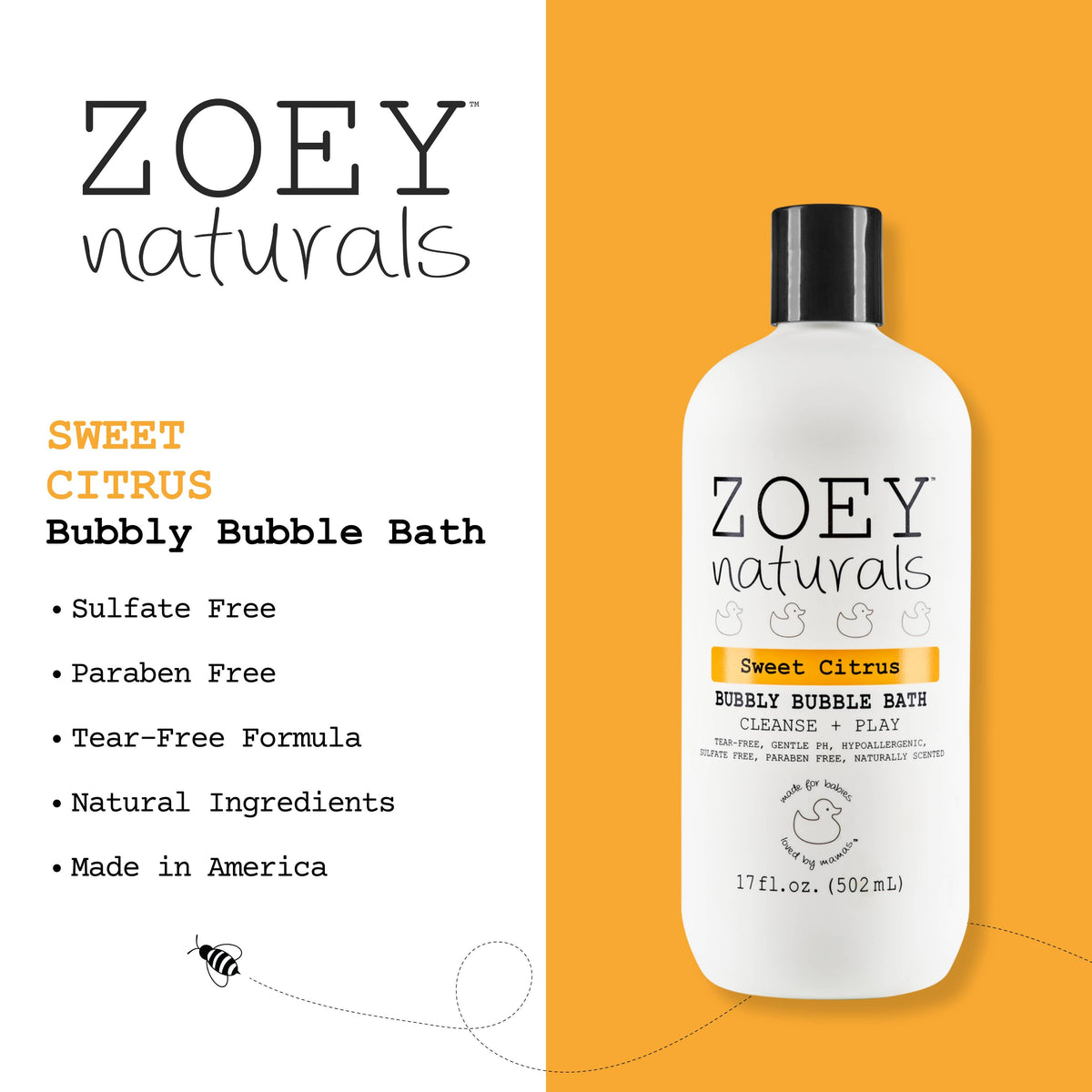 Sweet Citrus Bubbly Bubble Bath