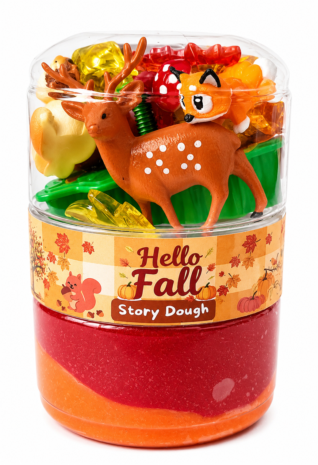 Fall Theme Play Dough