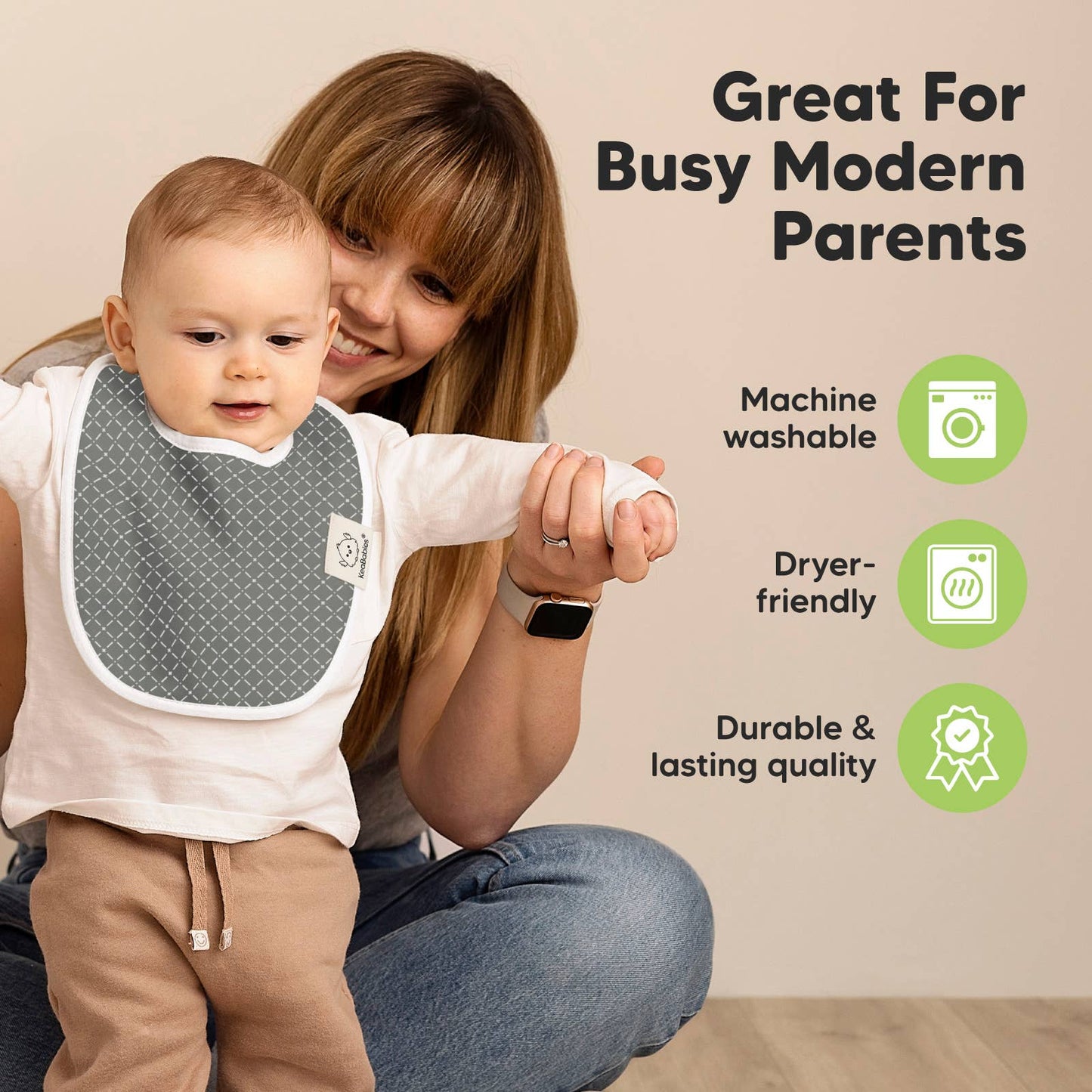 8-pack Urban Drool Bibs Nordic