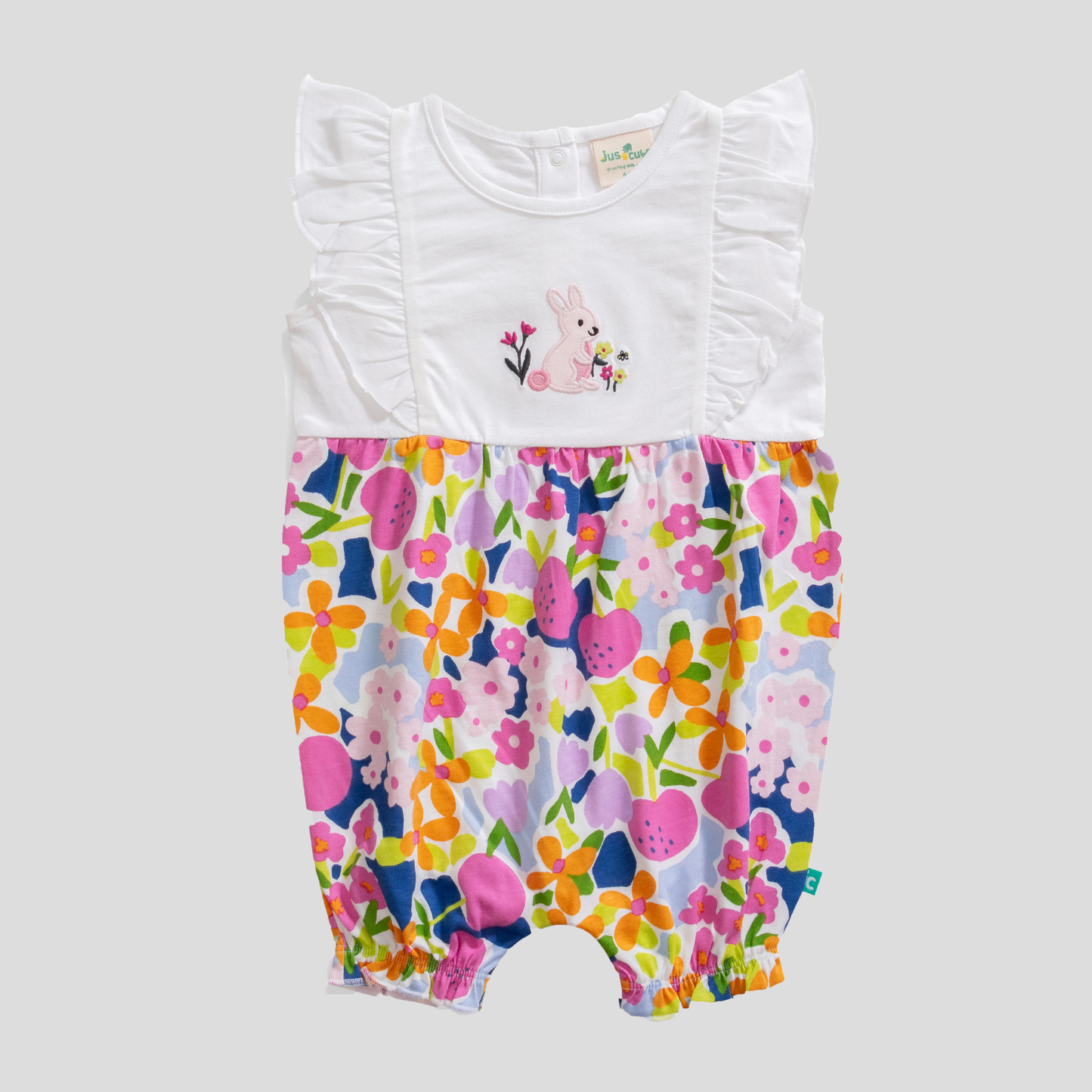 Ruffled Bunny Romper