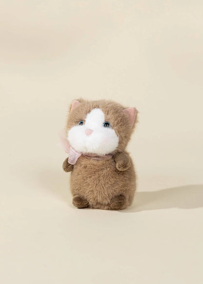 Mini Gift Plush Toy - Beige Cat