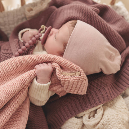 Heritage Knit Baby Blanket