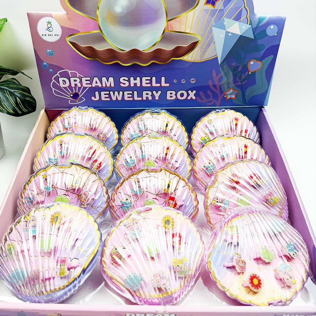 Girl Rings Toy in Shell Case