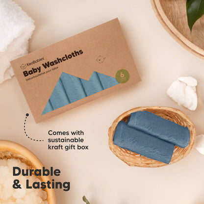6-Pack Baby Wash Cloths