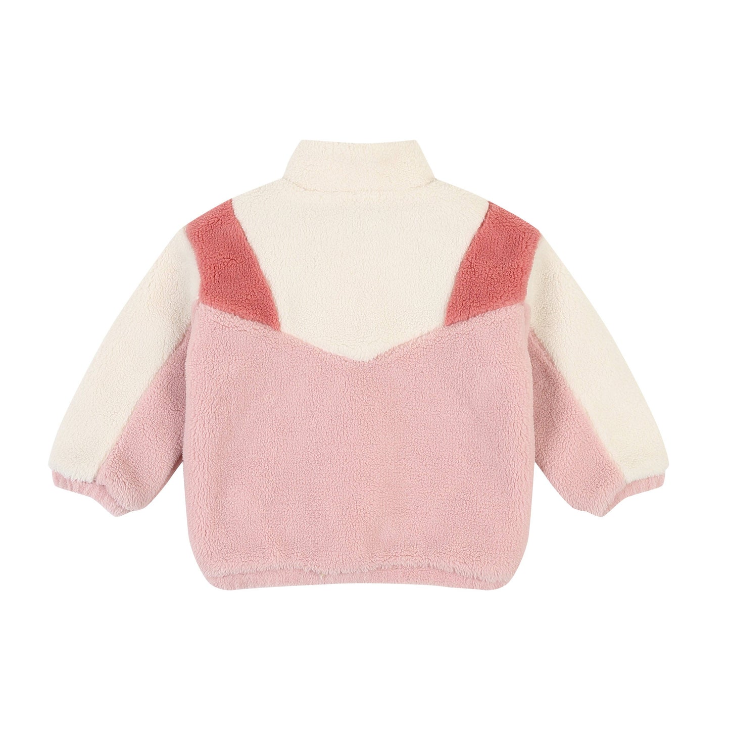 Color Block Fleece Jacket