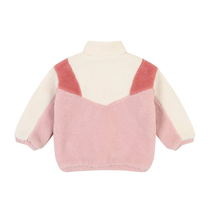 Color Block Fleece Jacket