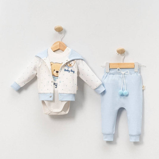 Teddy Blue 3-Piece Set