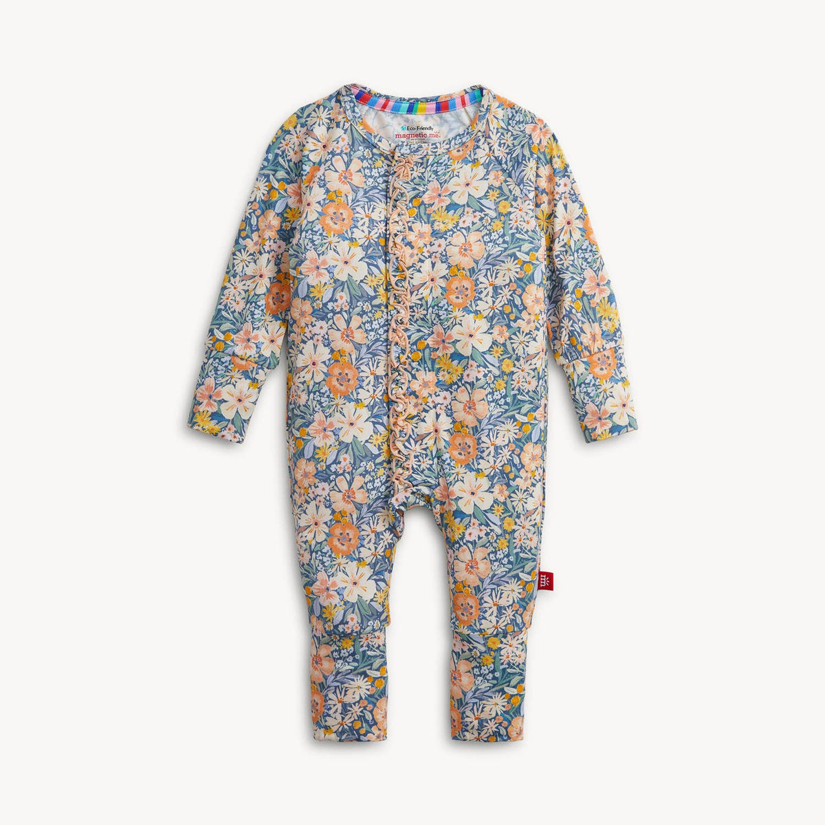 FLORA MODAL RUFFLE CONV COVERALL