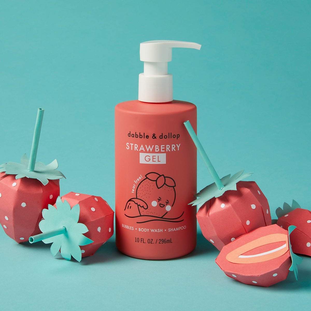Strawberry Shampoo, Body Wash & Bubbles