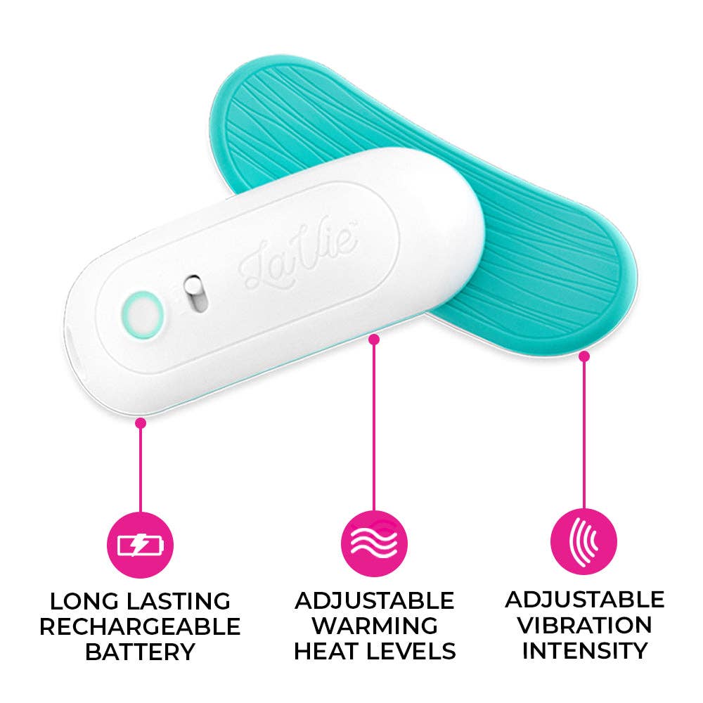 LaVie 2-in-1 Warming Lactation Massager, Heat and Vibration