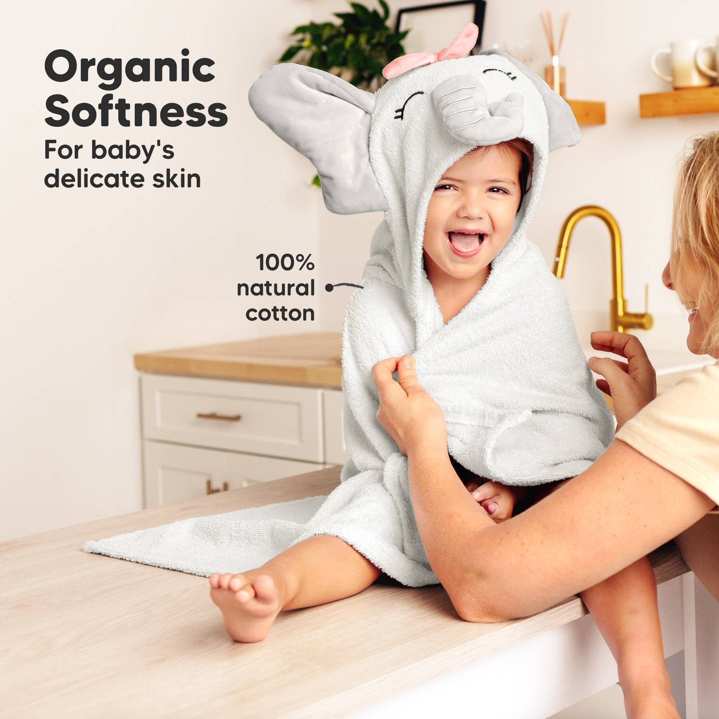 Playpals Hooded Baby Towels