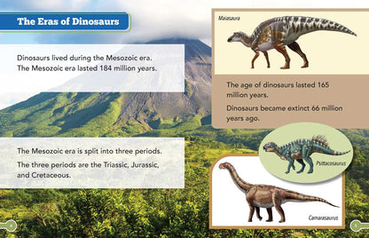 DinoWorld Book and Magnetic Play Set