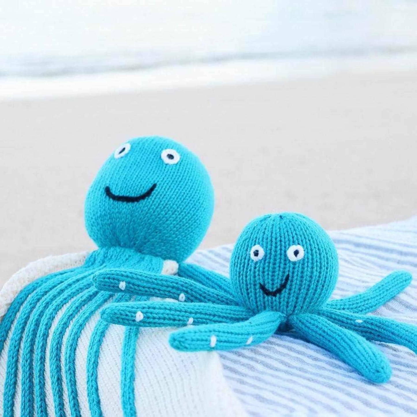 Baby Rattle Toy - Octopus Rattle (Turquoise)