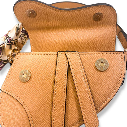 Saddle Purse with Scarf