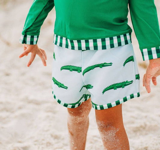 Alligator Swim Shorts