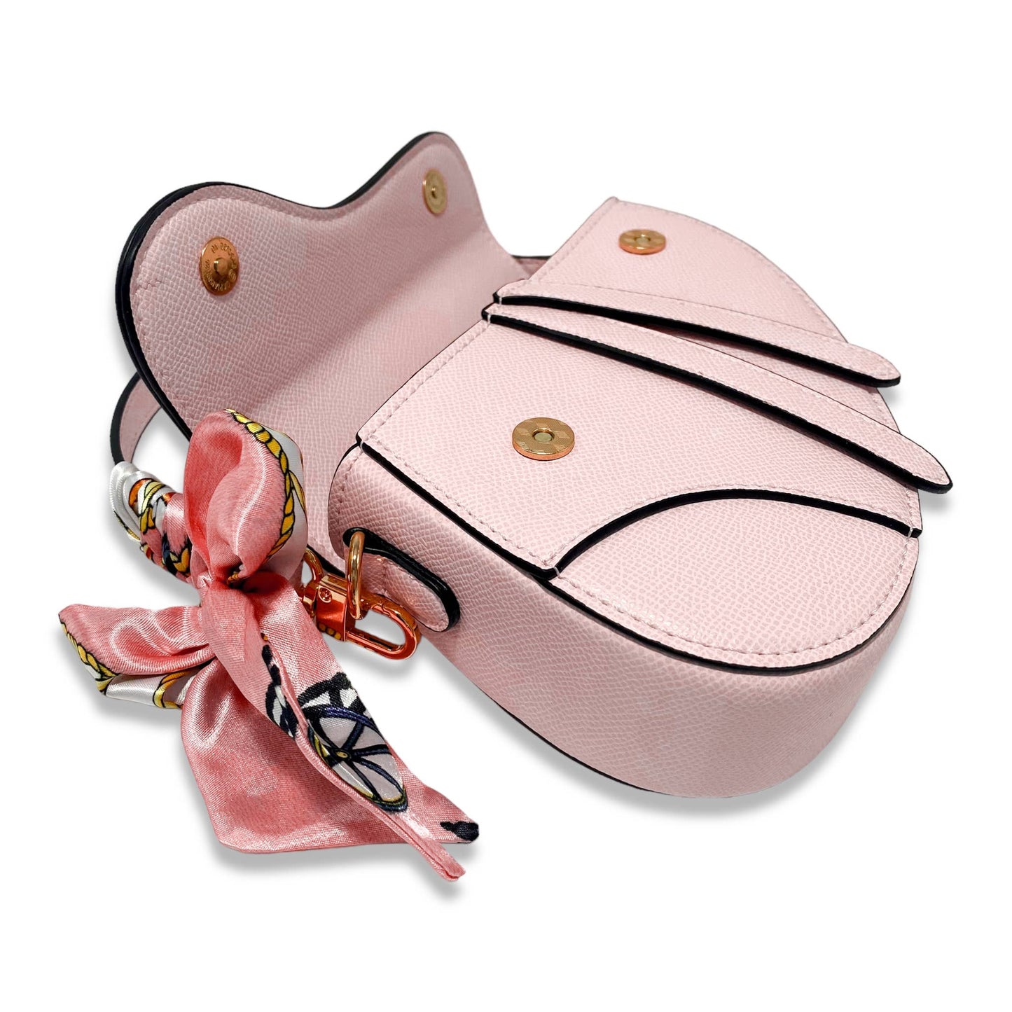 Saddle Purse with Scarf
