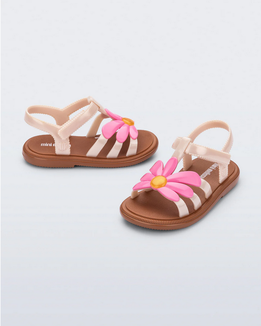 Mini Melissa Hip Bloomy Sandals Pink