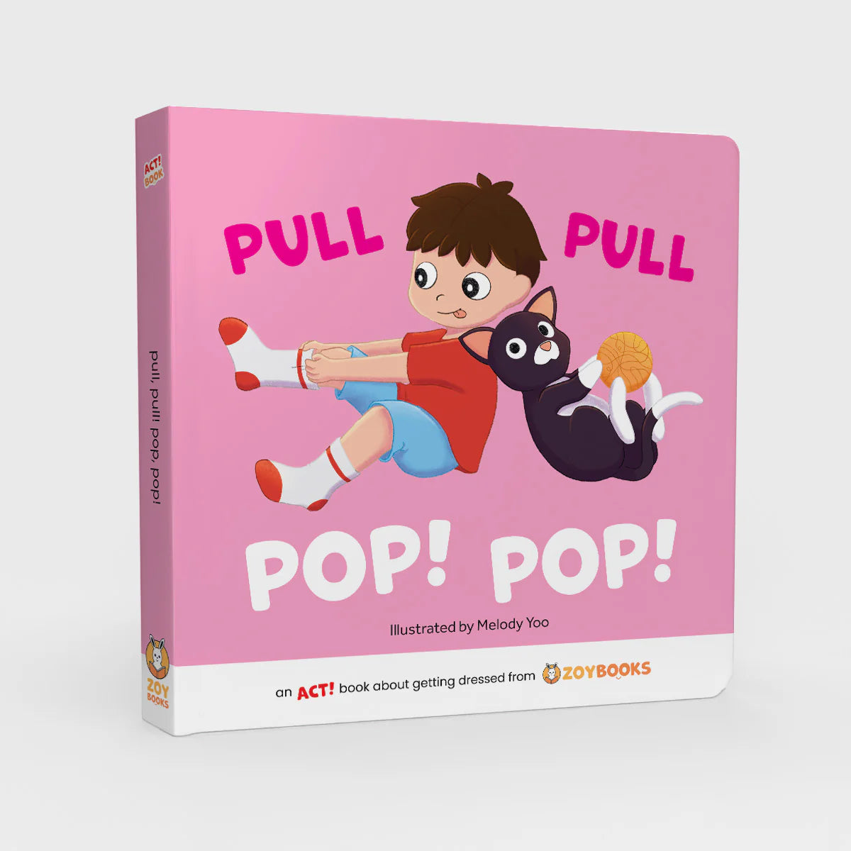 Pull, Pull, Pop! Pop! Board Book