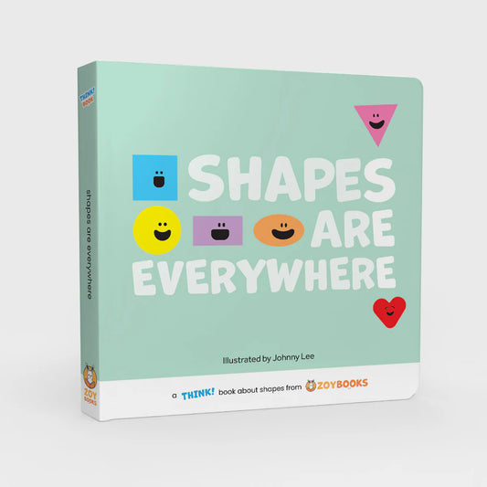 Shapes are Everywhere Board Book