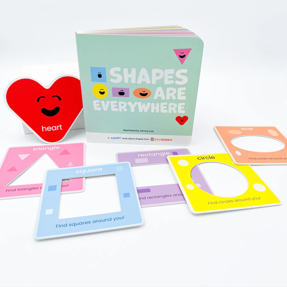 Shapes are Everywhere Board Book