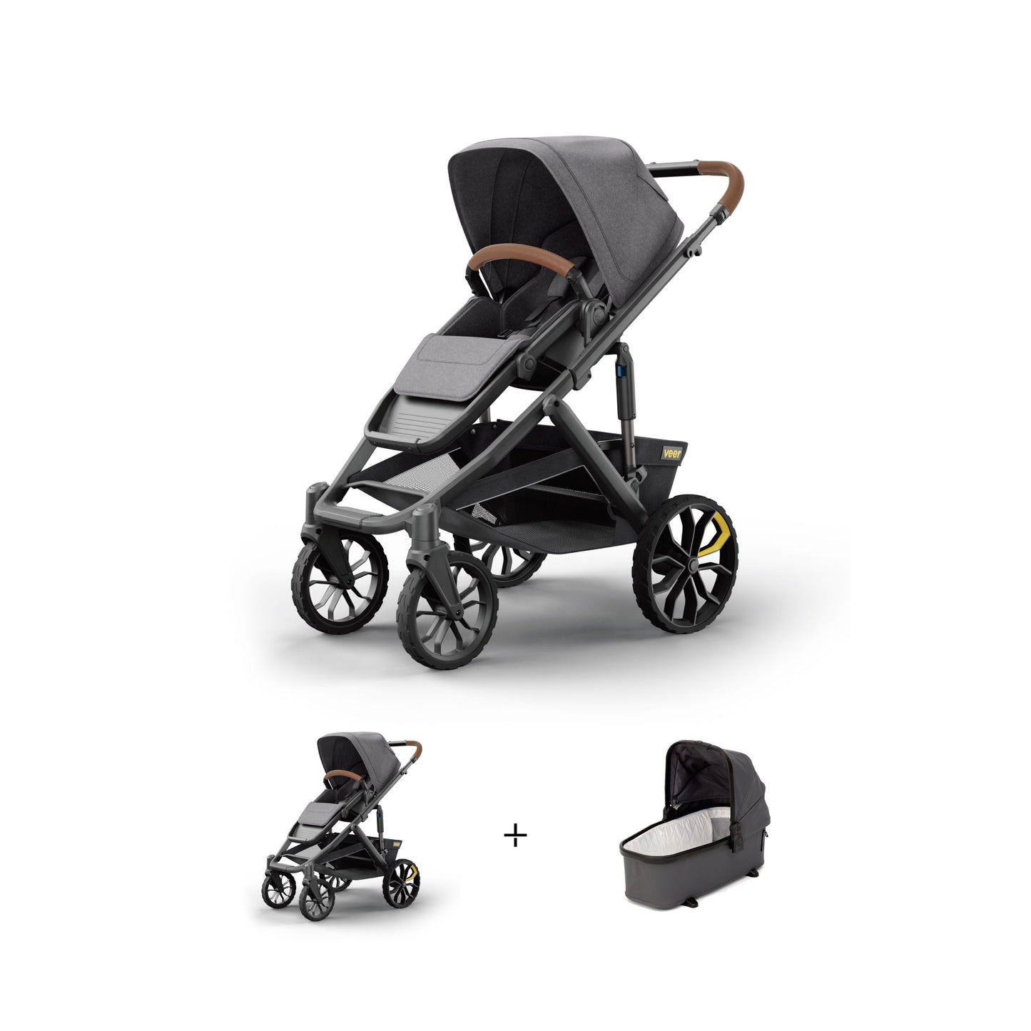 Veer Switch&Roll Stroller with Infant Essentials