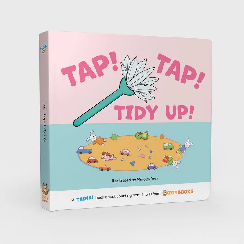 Tap! Tap! Tidy Up! Board Book