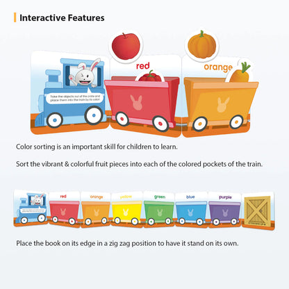 It's the Color Train! Board Book