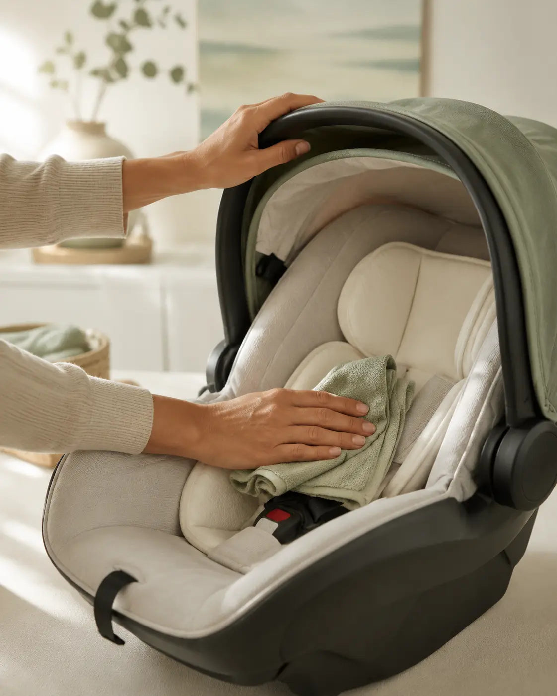 Professional baby gear cleaning