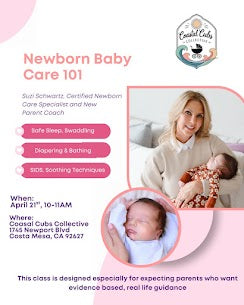 Newborn care specialist supporting a parent and baby